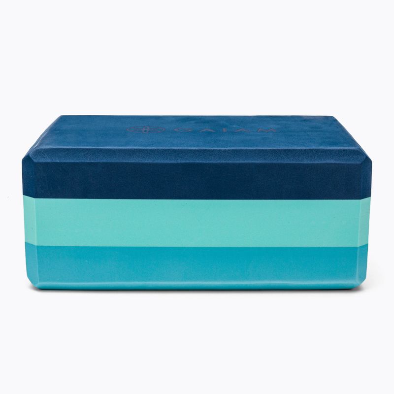 Gaiam Yoga-Würfel blau 62912 6