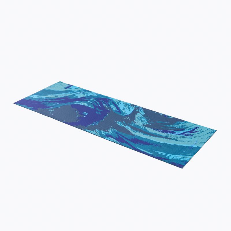 Gaiam Pacific Harbor Yogamatte 4 mm blau 63069