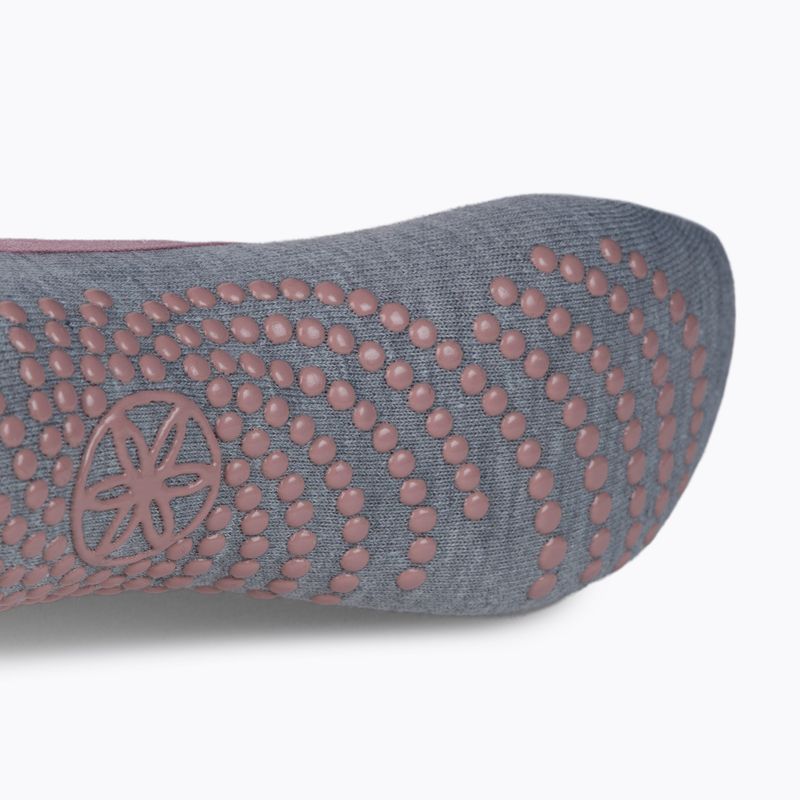 Gaiam Frauen Yoga Socken Anti-Rutsch grau 63755 4