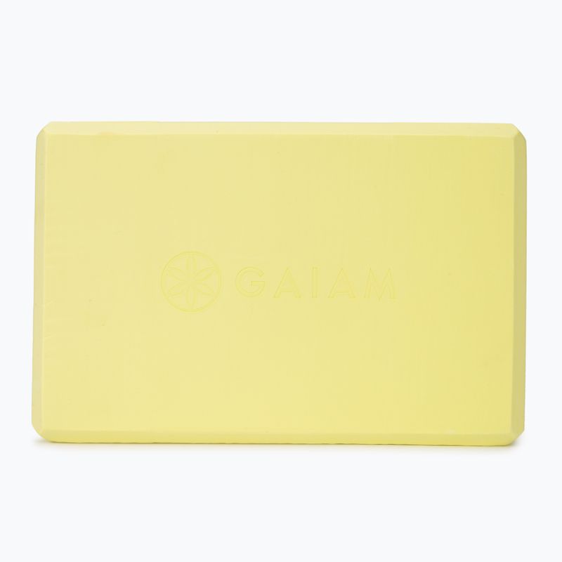 Yoga-Block Gaiam Yoga cool macha 4