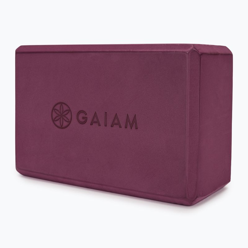 Yoga-Block Gaiam Yoga midnight 2