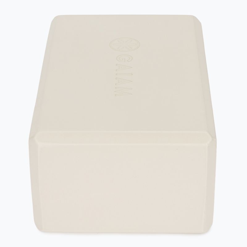 Yoga-Block Gaiam Yoga calming greige 3