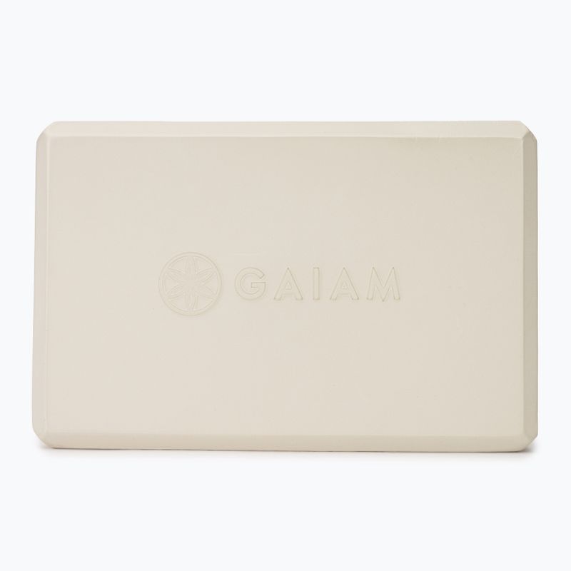 Yoga-Block Gaiam Yoga calming greige 4