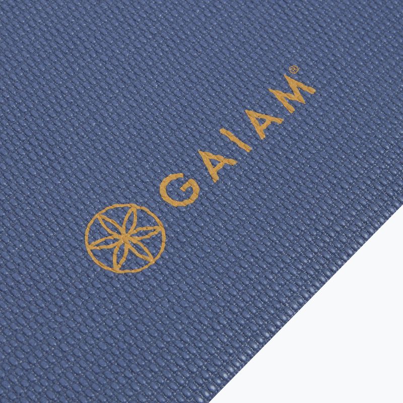 Yogamatte Gaiam Yoga Printed indigo 2