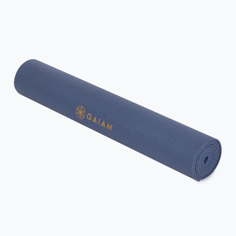 Yogamatte Gaiam Yoga Printed indigo 5