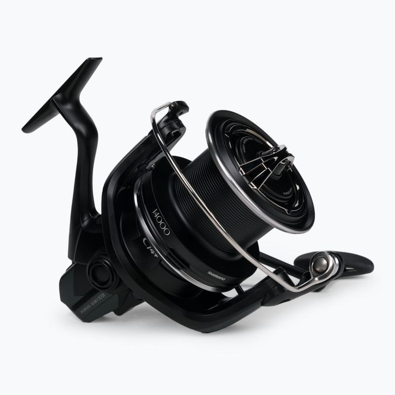 Shimano Power Aero XTB Karpfen-Angelrolle schwarz PA14000XTB