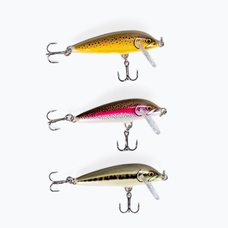 Rapala Truite Cd05 Kunstvolle Wobbler 3er Set in Farbe RA8920001