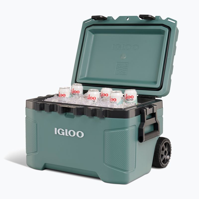 Igloo Trailmate 52 Roller Wanderkühlschrank 49 l Fichte/obsidian grau 13