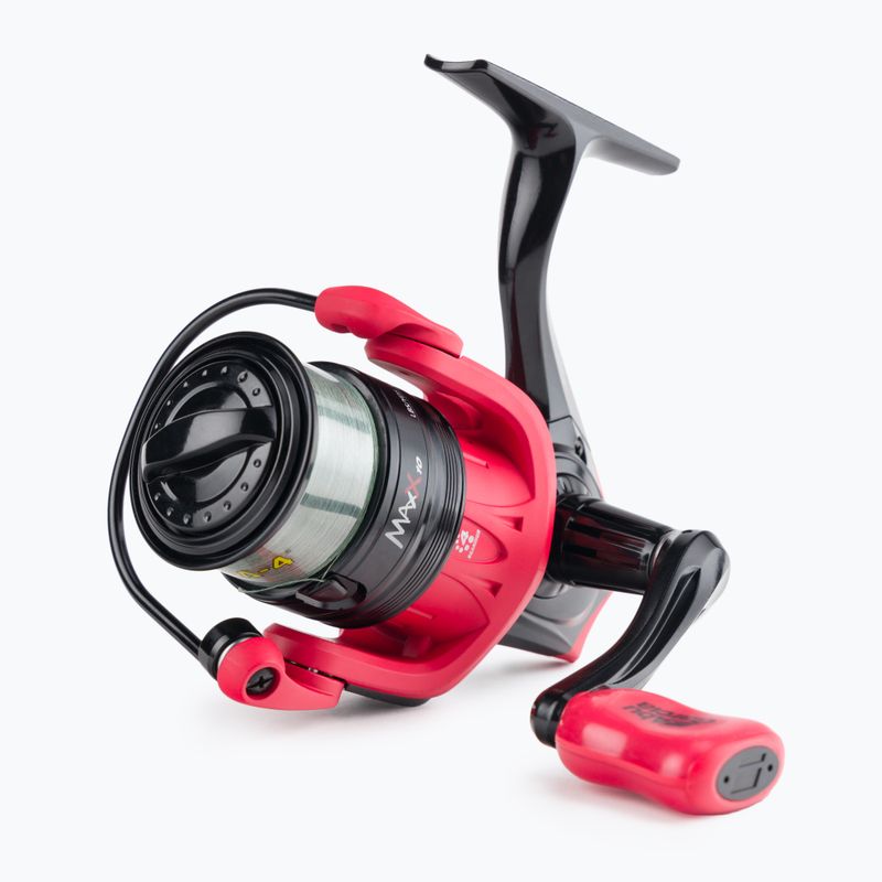 Abu Garcia Max X + 0.12Mm Braid Spinnrolle schwarz/rot 1530853 3