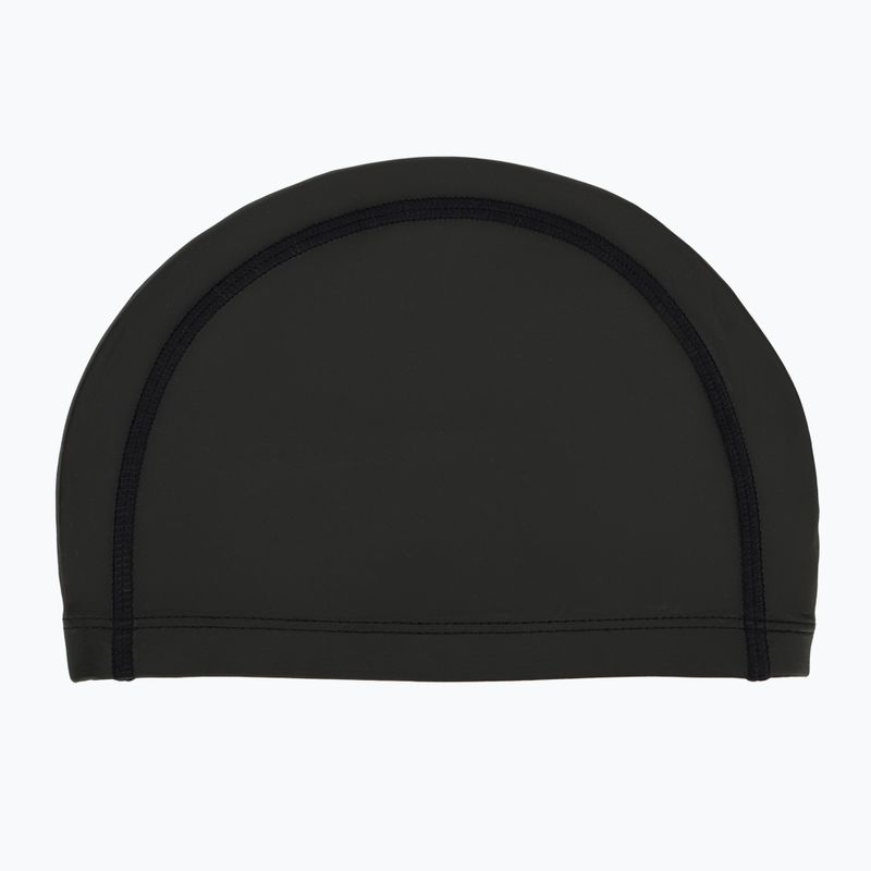TYR Silicone Comfort Badekappe schwarz 2