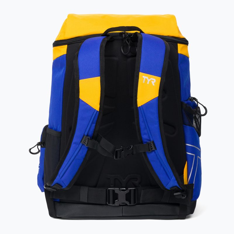 Schwimmbad Rucksack TYR Alliance Team 45 blau-gold LATBP45_47 3