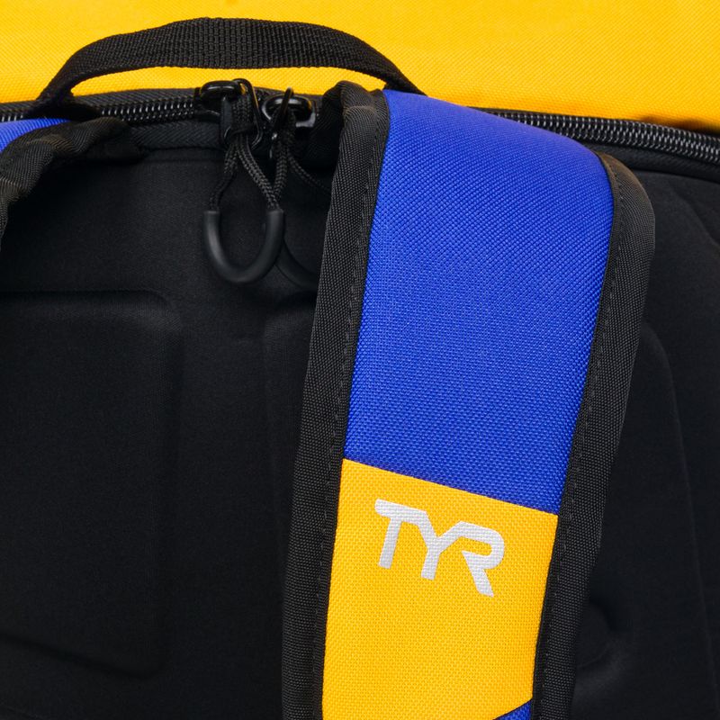 Schwimmbad Rucksack TYR Alliance Team 45 blau-gold LATBP45_47 6