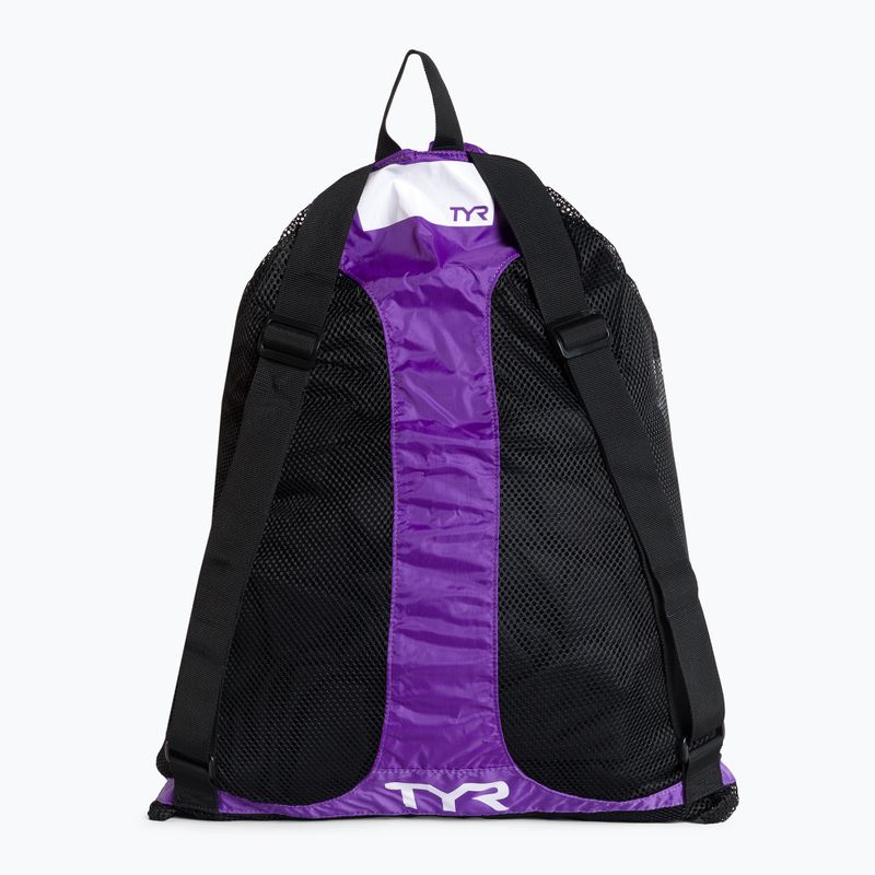 Schwimmbad Rucksack TYR Big Mesh Mummy Bag lila LBMMB3_51 3