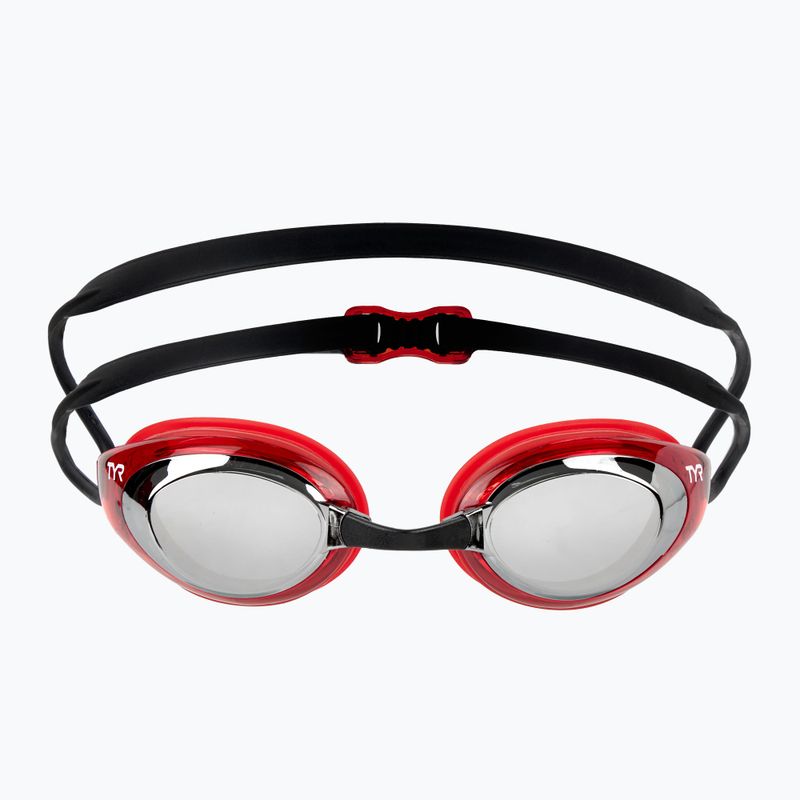 TYR Blackhawk Racing Verspiegelt Silber/ Rot/ Schwarz Schwimmbrille 2