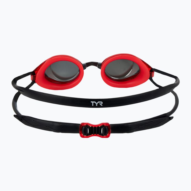 TYR Blackhawk Racing Verspiegelt Silber/ Rot/ Schwarz Schwimmbrille 4