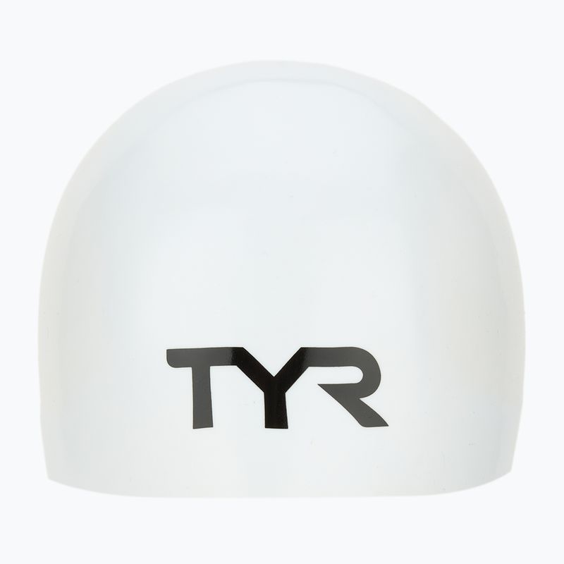 TYR Competitor Racing Badekappe weiß