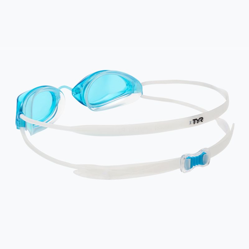TYR Tracer-X Racing blau und weiß LGTRX Schwimmbrille 4