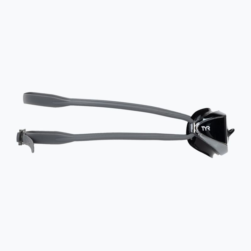 Schwimmbrille TYR Tracer-X Racing Mirrored schwarz-silber LGTRXM_43 3