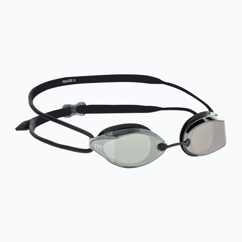 TYR Tracer-X Racing Nano Mirrored silber/schwarz Schwimmbrille