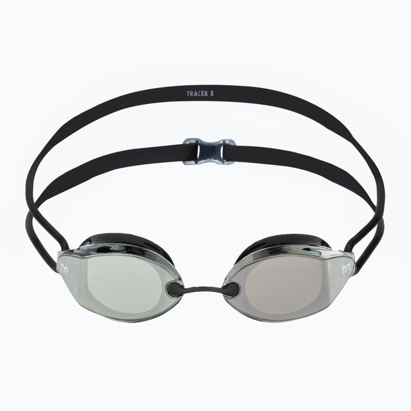 TYR Tracer-X Racing Nano Mirrored silber/schwarz Schwimmbrille 2