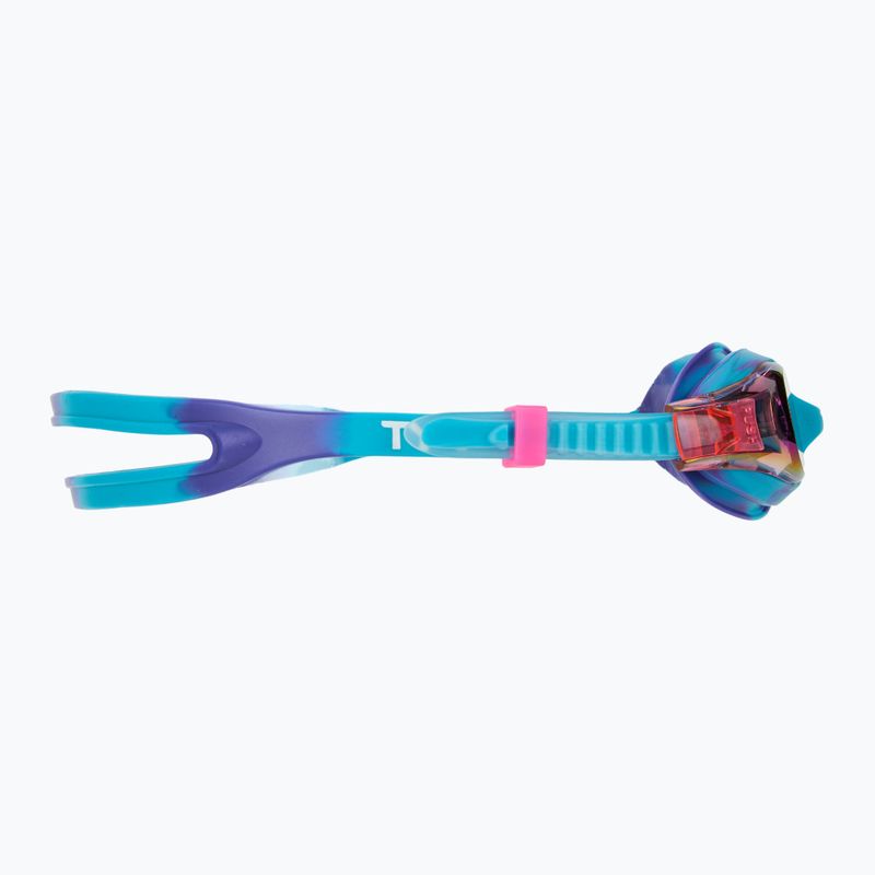 Schwimmbrille Kinder TYR Swimple Tie Dye Mirrored purple/turqoise/purple 3