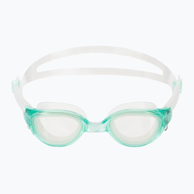 Damen Schwimmbrille TYR Special Ops 3.0 Femme Transition klar/mint 2