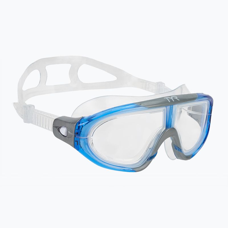 TYR Orion klar/ blau/ grau Schwimmmaske