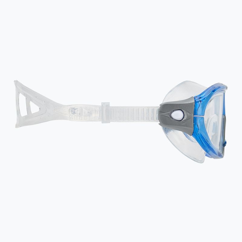 TYR Orion klar/ blau/ grau Schwimmmaske 3