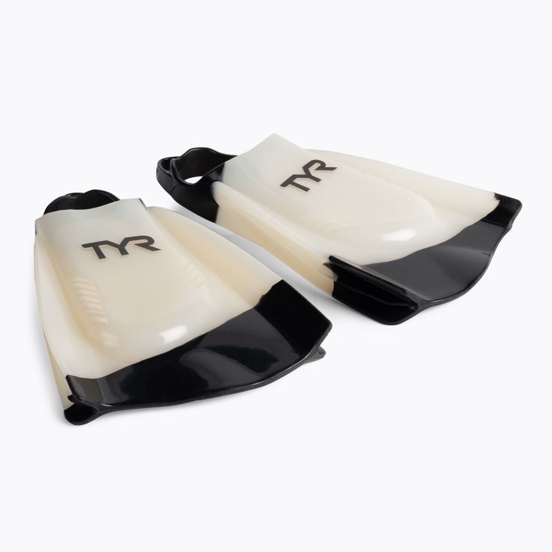 Tauchflossen TYR Hydroblade weiß-schwarz LFHYD