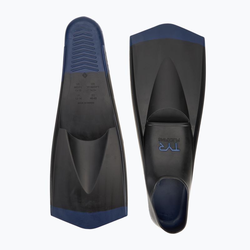 TYR Flex 2.0 blau Schwimmflossen