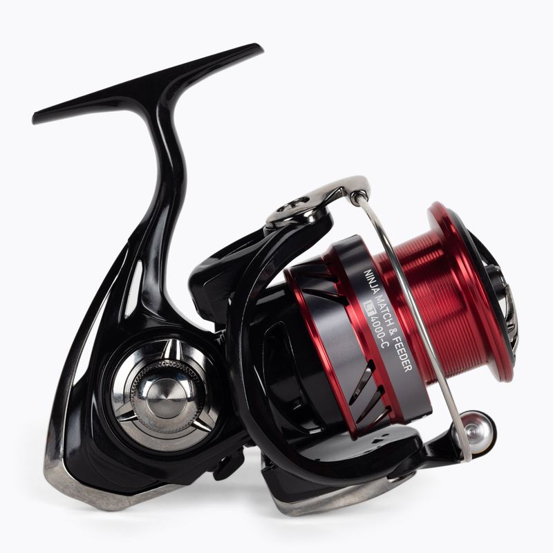 Daiwa Ninja Match & Feeder Schwimmerrolle schwarz 10217-400 2