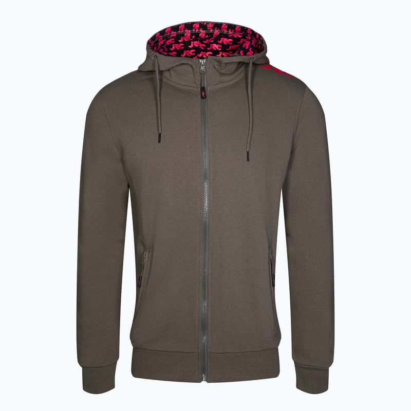 Herren-Angel-Sweatshirt JRC Zipped Hoody Grün 1551381
