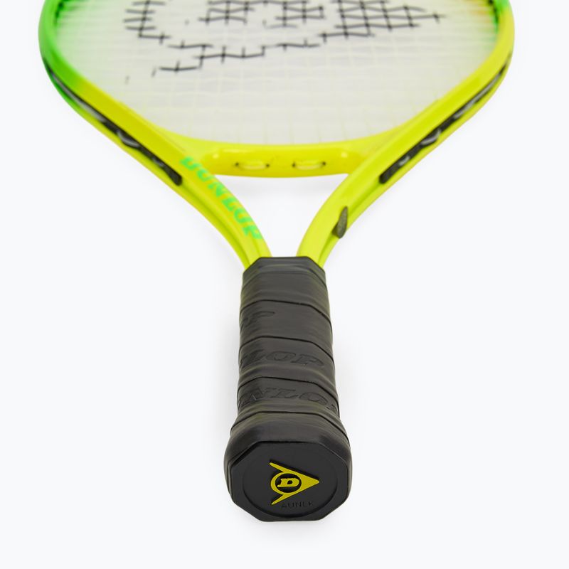 Dunlop Tristorm Jr 21 gelb/grüner Tennisschläger für Kinder 3