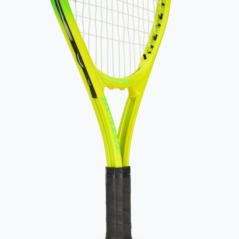 Dunlop Tristorm Jr 21 gelb/grüner Tennisschläger für Kinder 4
