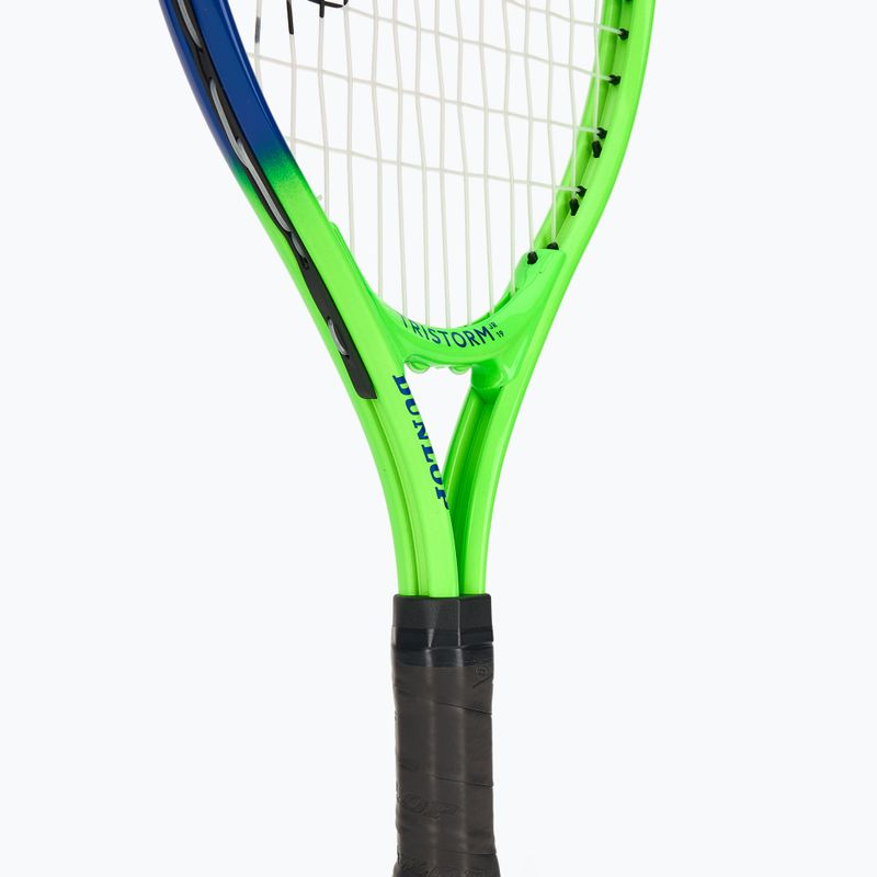 Dunlop Tristorm Jr 19 grün/blau Tennisschläger für Kinder 4