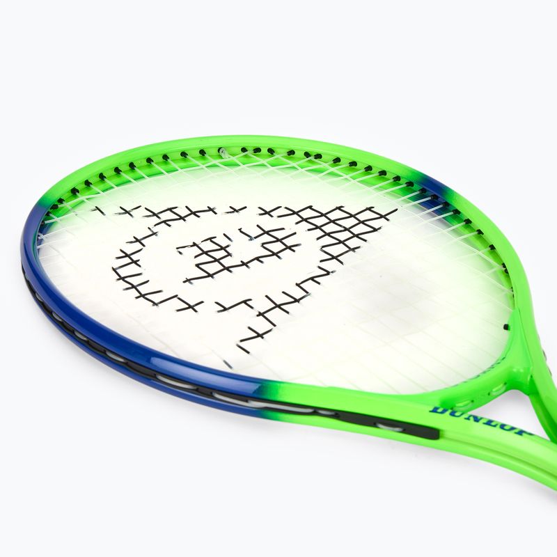 Dunlop Tristorm Jr 19 grün/blau Tennisschläger für Kinder 5