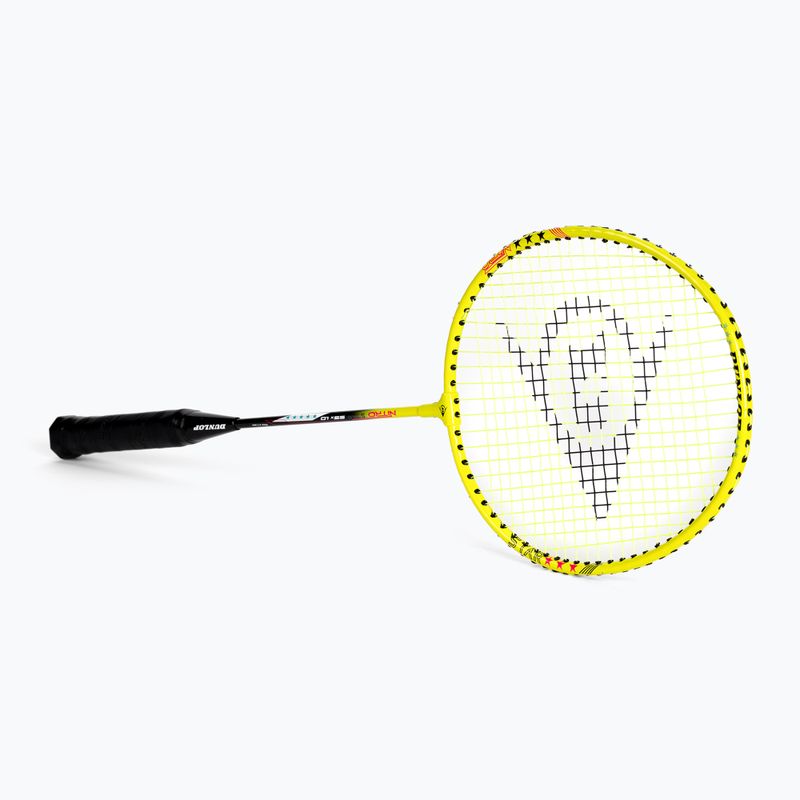 Dunlop Nitro-Star SSX 1.0 4 Spieler Badminton Set blau/gelb 13015340 4