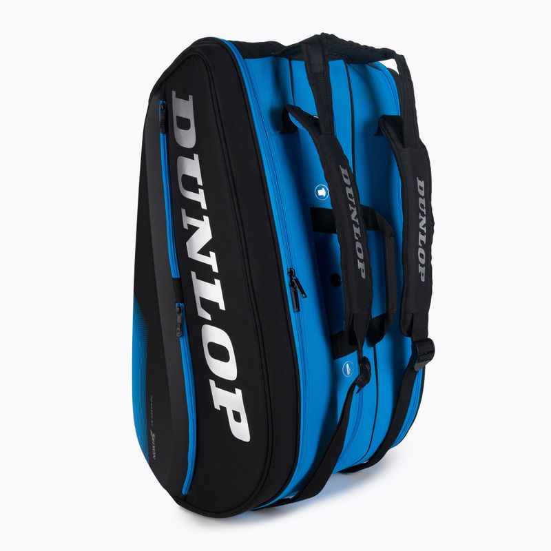 Dunlop FX Performance 12RKT Thermo 80 l Tennistasche schwarz/blau 103040 4