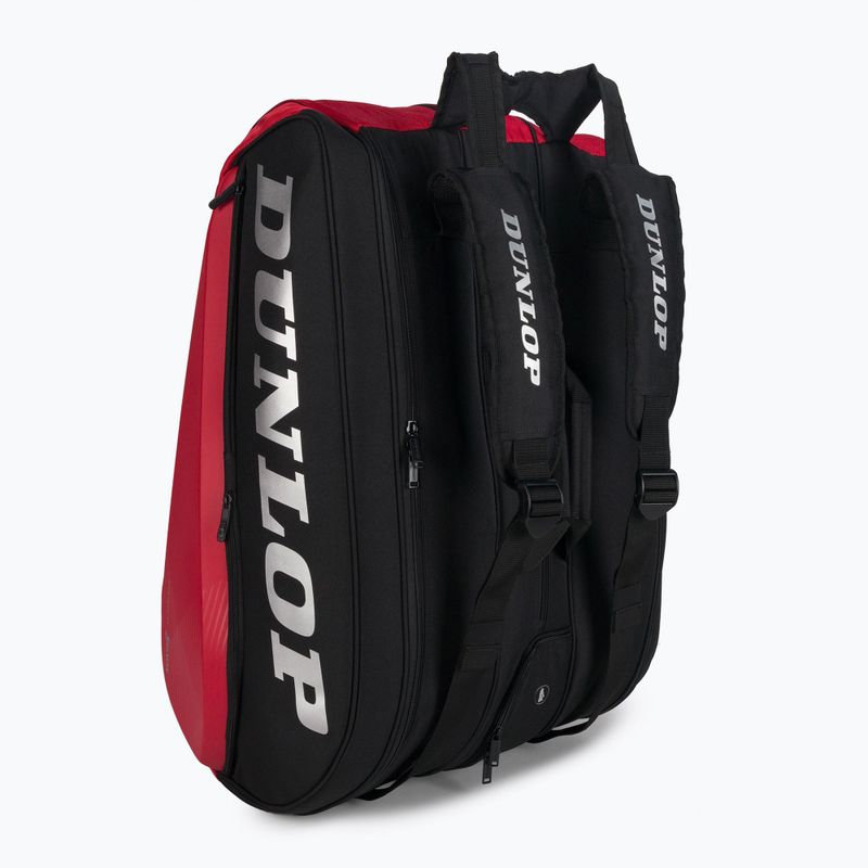 Tennistasche Dunlop CX Performance 8RKT Thermo 65 l schwarz/rot 103127 4