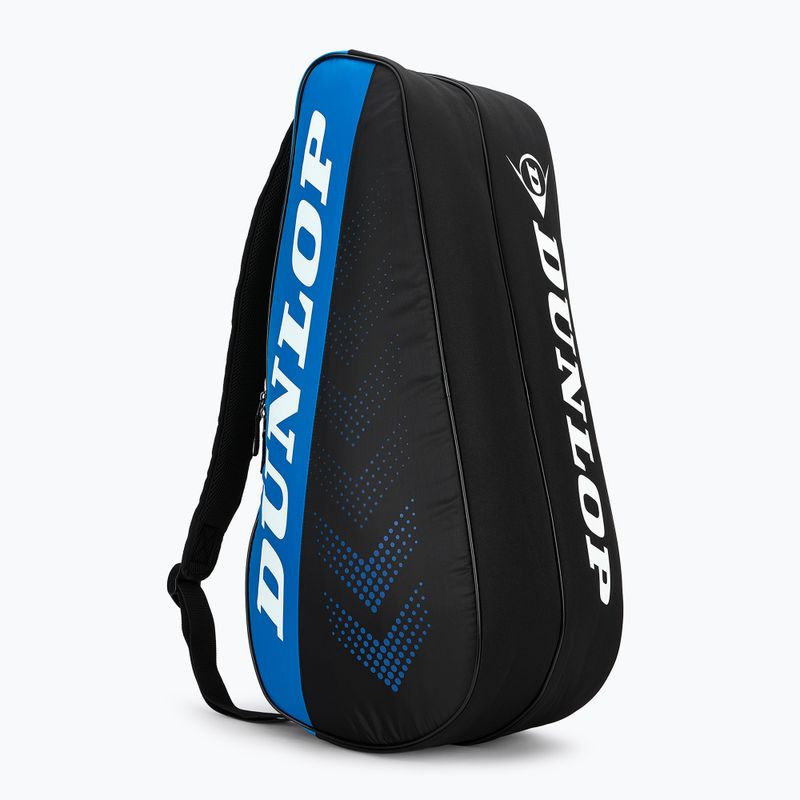 Tennistasche Dunlop FX-Club 6 RKT schwarz/schwarz 2