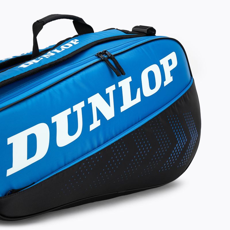 Tennistasche Dunlop FX-Club 6 RKT schwarz/schwarz 9