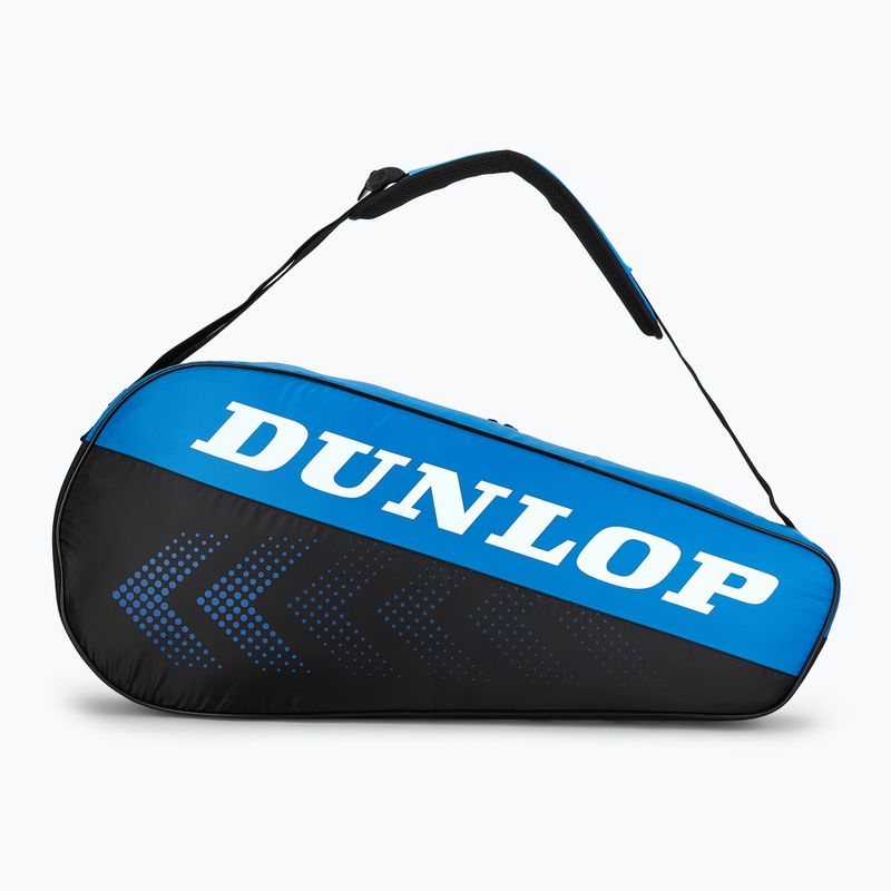 Tennistasche Dunlop FX-Club 3 RKT schwarz/schwarz 2