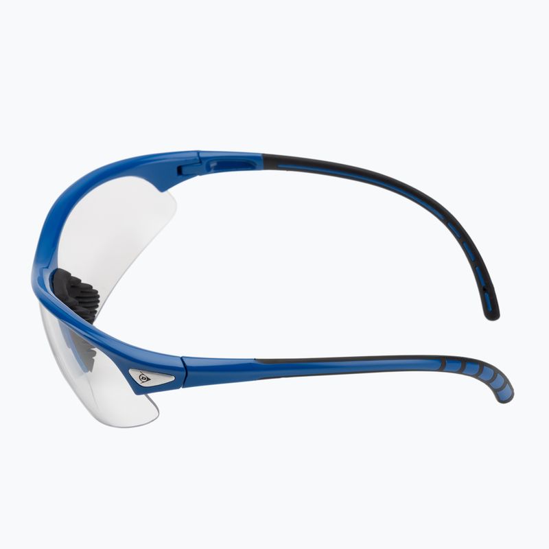Squashbrille Dunlop Competition Eyewear Protective blue/clear 4