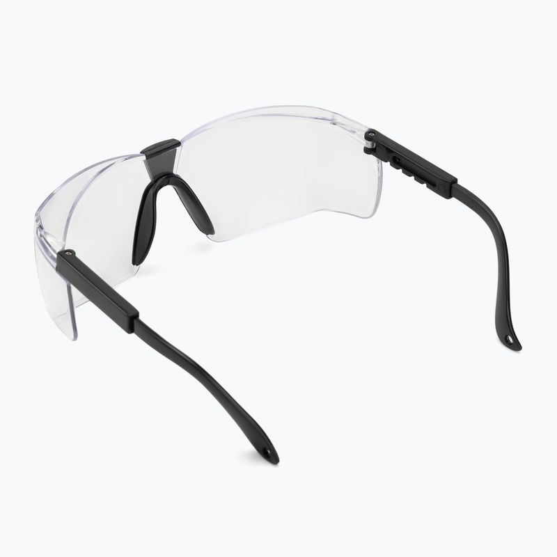 Squashbrille Dunlop Club Eyewear Protective black/clear 2