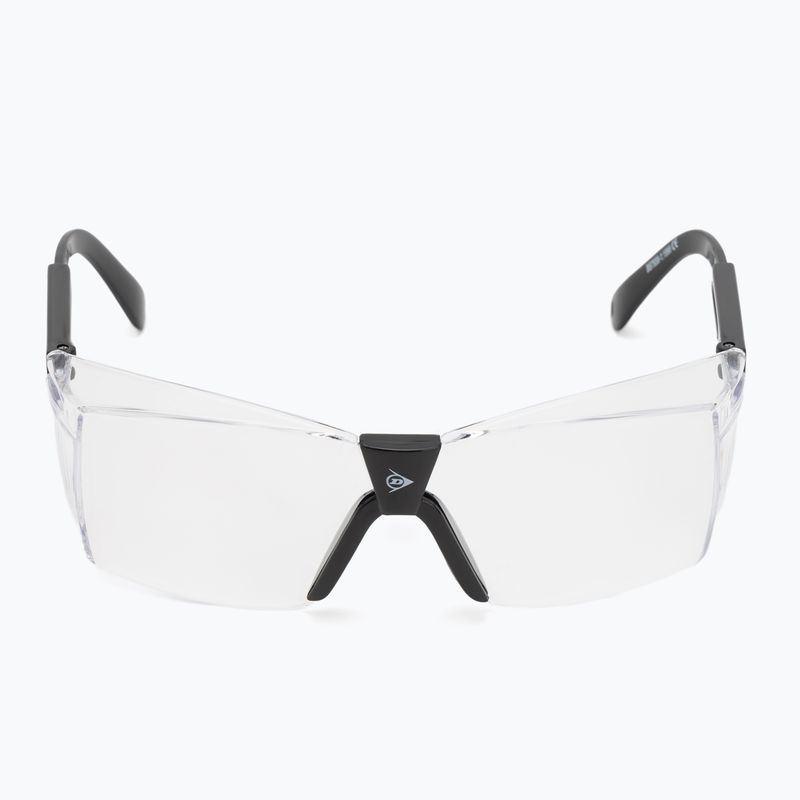 Squashbrille Dunlop Club Eyewear Protective black/clear 3