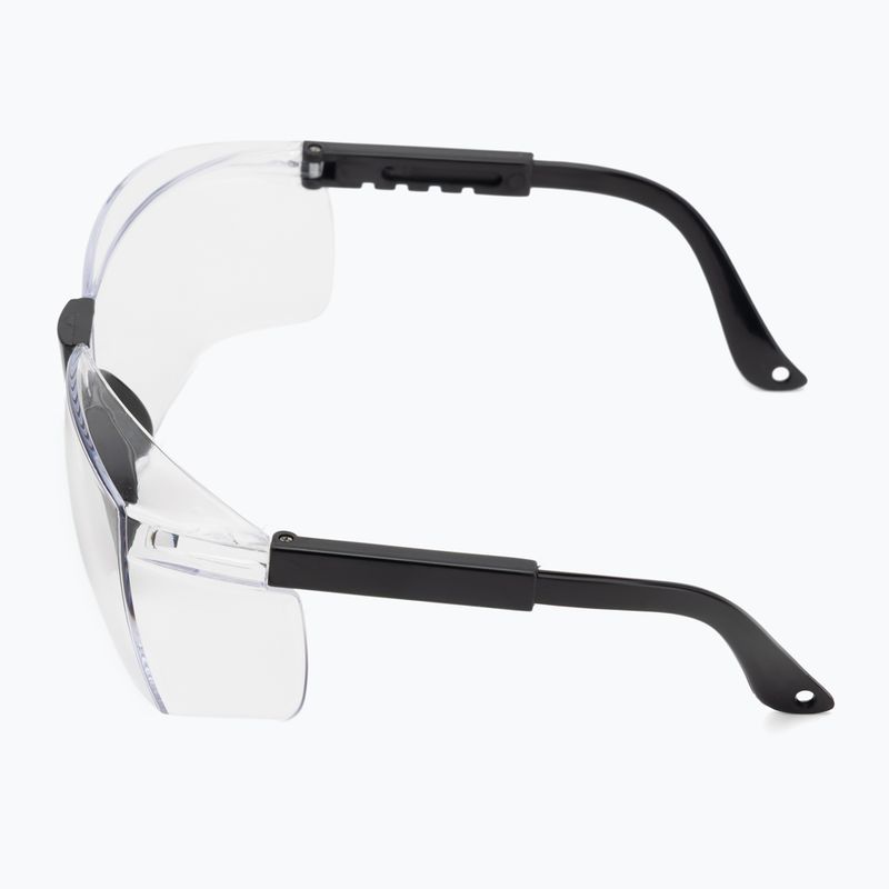 Squashbrille Dunlop Club Eyewear Protective black/clear 4