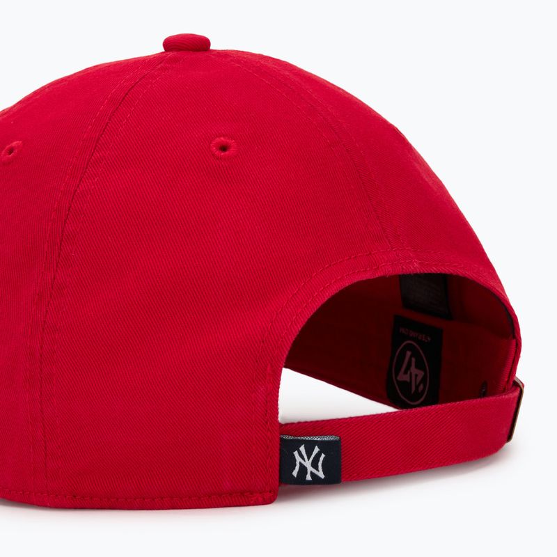 47 Marke MLB New York Yankees CLEAN UP Baseballmütze rot 4