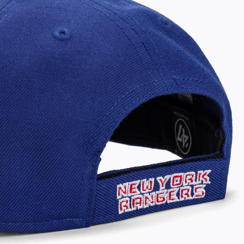 Cap Mütze 47 Brand NHL New York Rangers MVP royal blue 3