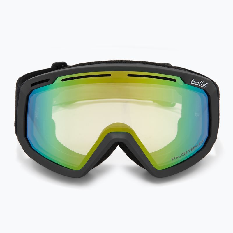 Skibrille Bollé Y7 OTG Black matte/phantom green emerald photochromic 2