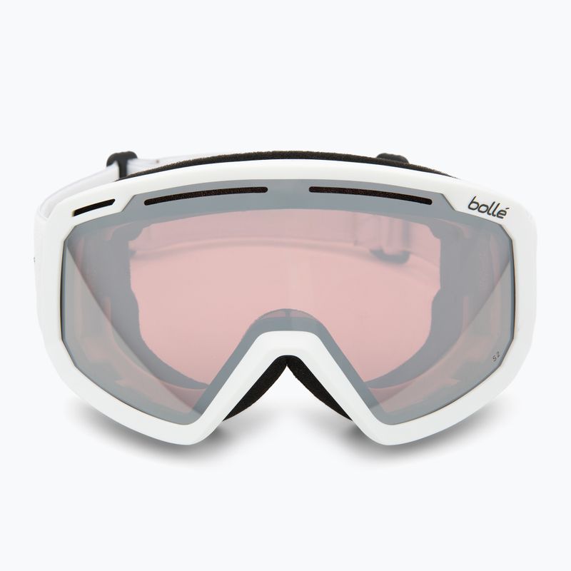 Skibrille Bollé Y7 OTG white matte/vermillon gun 2